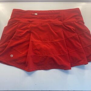 Lululemon Pace Rival Mid-Rise Pleated Tennis/Golf Skirt